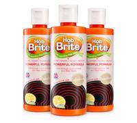 Hob Brite Hob Cleaner 250ml - Pack of 3 | Powerful Ceramic & Induction Hob Cleaning Cream | Cuts Through Burnt-On Grease | Lemon Sherbet Fragrance