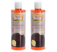 Hob Brite | Hob Cleaner Lemon Sherbet (2 x 250 ml) | Ceramic, Electric, Halogen and Induction Hob Cream Cleaner