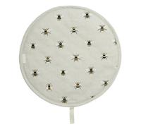 Hob Cover: Sophie Allport Bees Circular Hob Cover, Cotton