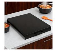 Hob Covers Black Stove Burner Cover Easy to Move & Not Easily Deformed for Small Apartments/Stoves/Extended Kitchen Space(40x50x7cm/15.75x19.69x2.76in)