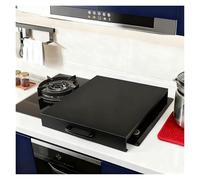 Hob Covers for Gas Cookers, Stove Cover Made of Steel Easy to Move & Not Easily Deformed for Gas Stoves, Rv Stoves, Kitchen Sinks(40x50x9cm/15.75x19.69x3.54in)