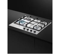 Fisher & Paykel CG604DLPX1 60cm LPG Hob - Stainless Steel, Stainless Steel