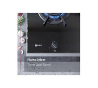 Neff T29TS79N0 N90 90cm 5 Burner Gas Hob in Black Wok Burner