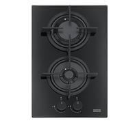 Hob with 2 burners from Franke Mythos FHCR 302 2G HE BK C - black - 106.0374.278