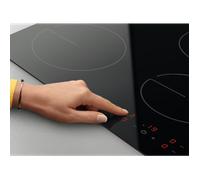 Hob Zanussi ZHRN643K 60cm 4 Zone Ceramic Hob - Black