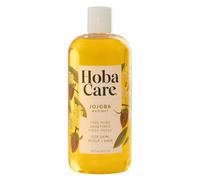 HobaCare Jojoba Oil - 100% Pure Jojoba Oil, Unrefined Cold Pressed for Skin, Scalp & Nails - Moisturizing Body Oil for Dry Skin, Natural Hair & Beard Oil for Men, Women & Kids (16 fl oz / 473 ml)