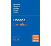 Hobbes: Leviathan: Revised student edition (Cambridge Texts in the History of Political Thought) by Thomas Hobbes (1996-08-28)