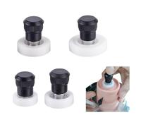 HOBBIESAY 1 Set 4 Sizes Clay Throwing Trimming Spinner Tool Practical Pottery Wheel Trimmer Tool Clay Fixing Tools Professional Ceramic Clay Finishing Tool Set for Pottery Enthusiasts
