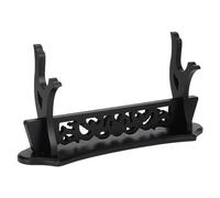HOBBIESAY 1 Tier Sword Display Stand One-Tier Sword Holder Desktop Samurai Swords Katana Gladiator Rack for Display Katana Stands Floor Wooden Rack Floor Stand Japanese Samurai Swords Holder