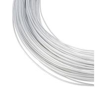 HOBBIESAY 18 Gauge PVC Plastic Covered Aluminum Wire 196.85 Feet Bendable Aluminum Craft Wire with PVC Coating Flexible Bendy Crafting Wire for Hair Bows Headbands Shaping Hat Brim