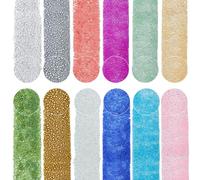HOBBIESAY 180g 12 Colors UV Resin Bubble Beads Tiny Caviar Nail Beads About 9000Pcs Droplet Multicolor Fillers Water Bead for Nail Art Pendant Jewelry Crafting DIY Making 1.5-3mm