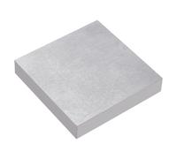 HOBBIESAY 1pcs Square Work Bench Blocks Jewelry Stamping Block Iron Flat Anvil Jewelers Tool Metal Block White 80x80mm for Jewelry Stamping and Metal Working