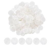 HOBBIESAY 200Pcs White Capiz Shell Discs Charms, 15mm, Hole:1.4mm, Perfect for DIY Jewelry Making