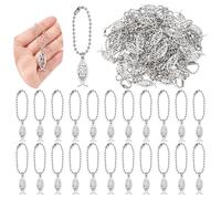 HOBBIESAY 50 Sets Fish Keychains Alloy Christian Keychain Bulk for Father Gifts Metal Fish Key Chains Christian Bible Verse Keychains Jesu Gifts for Man Gift Religious Party Favors