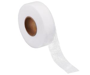 HOBBIESAY 54.68 Yards 0.98 Inch Fusible Batting Tape for Quilting Iron on Hem Tape Adhesive Seam Tape Fusible Sheer Tape for Quilting Batting and Seams DIY Clothing Art Sewing