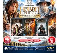 HOBBIT TRILOGY DVD TRIPLE MOVIE FILM COLLECTION PART 1 2 3 New UK Reles Region 2