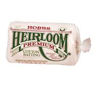 Hobbs Heirloom Premium Cotton: 81 x 96in (Full), Blend, Cream, 206x244x1 cm