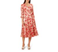 Justina Dress Floral Hobbs Red 8