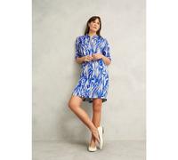 Hobbs London Marciella Printed Dress BLUE MULTI SIZE 10