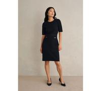 Hobbs London Petra Knitted Dress HOBBS NAVY SIZE 10
