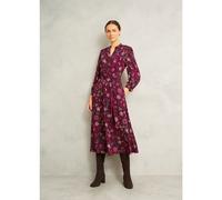 Hobbs London Sofia Dress RED MULTI AMAZONITE