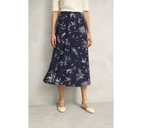 Hobbs London Women's Brielle A-Line Skirt in Dark Navy | Size: 10 Hobbs London Dark Navy 10