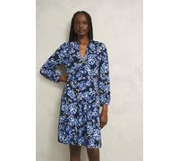 Hobbs London Women's Harper Jersey Dress in Dark Navy | Size: 6 Hobbs London Dark Navy 6