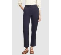 Hobbs London Women's Noa Chino Trouser in Dark Navy | Size: 8 Hobbs London Dark Navy 8