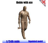 Hobbs & Shaw Hobbs With Axe Unpainted Figure 1:24 Scale Wasp Hob A x 24