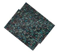 Hobbspring 2Pcs Abalone Shell Sticker 30.5x20.3cm Rectangle Abalone Veneer Sheets Dark Slate Gray PVC Imitation Abalone Shell Paper for Inlay Projects Craft Handmade Decoration