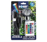 Hobby 00677 Bubble Air Spot Colour & Moon, LED with Airstone Function, Pack of 1