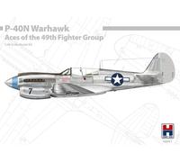 Hobby 2000 1/48 Curtiss P-40N Warhawk Aces of the 49th Fighter Group # 48001