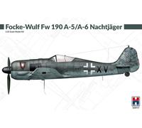 Hobby 2000 32017 1:32 Focke-Wulf Fw-190A-5/A-6 Nachtjager Hasegawa + Cartograf +