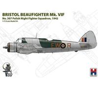 Hobby 2000 72003 1:72nd Bristol Beaufighter Mk.VIF No.307 Polish Night Fighter
