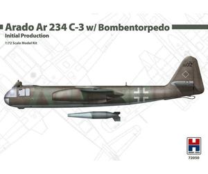 Hobby 2000 72050 1:72nd Arado Ar 234 C-3 w/ Bombentorpedo Initial Production