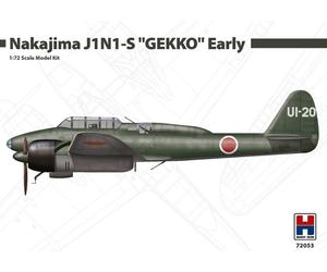 Hobby 2000 K72053 1:72 Nakajima J1N1-S 'GEKKO' Early version