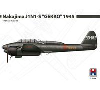 Hobby 2000 K72054 1:72 Nakajima J1N1-S 'GEKKO' 1945
