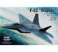 Hobbyboss 1:72 Scale F-22A Raptor Assembly Authentic Kit