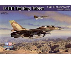 Hobby Boss 80273 General-Dynamics F-16B Fighting Falcon 1:72 Aircraft Model Kit