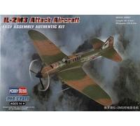 Hobbyboss 1:72 Scale IL-2M3 Attack Aircraft Diecast Model Kit, Black (HBB80285)