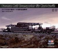 Hobby Boss 82906 German Railway Carrier Wagon 1:72 Military Vehicle Kit