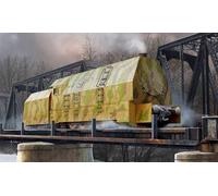 Hobbyboss 82922 "German Panzerlok BR57 Armoured Locomotive Plastic Model Kit, 1:72 Scale