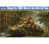 Hobby Boss 83829 Hungarian 40M Nimrod Anti-Aircraft Gun 1:35 Military Vehicle