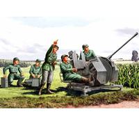 Hobby Boss 84412 2cm Flak 38 Figure Set (crew only. no gun) 1:35 Model Figure