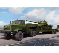 Hobby Boss 85513 KraZ-6446 Tractor with ChMZAP-5247G 1:35 Military Vehicle Kit