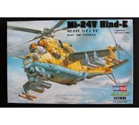 Hobby Boss 87220 Mi-24V Hind-E Attack Helicopter Plastic Model Kit Scale 1/72