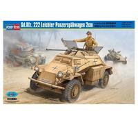 Hobby Boss Sd.Kfz.222 Leichter Panzerspahwagen 2cm Vehicle Model Bui (US IMPORT)