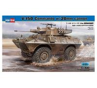 Hobby Boss V-150 Commando with 20mm Cannon Vehicle Model Building Ki (US IMPORT)
