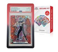 Hobby Defense PSA Slab Bumper 1 Pack - Secure Fit, Won't Slip Off PSA Slab Protector, Easy On/Off TPU Edge Protection, Guard for Slabs, Standard Case Fit, Graded Card Guard - Crimson