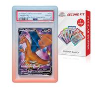 Hobby Defense PSA Slab Bumper 1 Pack - Secure Fit, Won't Slip Off PSA Slab Protector, Easy On/Off TPU Edge Protection, Guard for Slabs, Standard Case Fit, Graded Card Guard - Cotton Candy